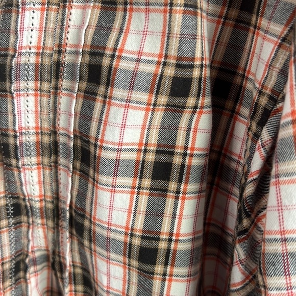 J Jill Plaid Button Down Large Petite - Picture 6 of 7